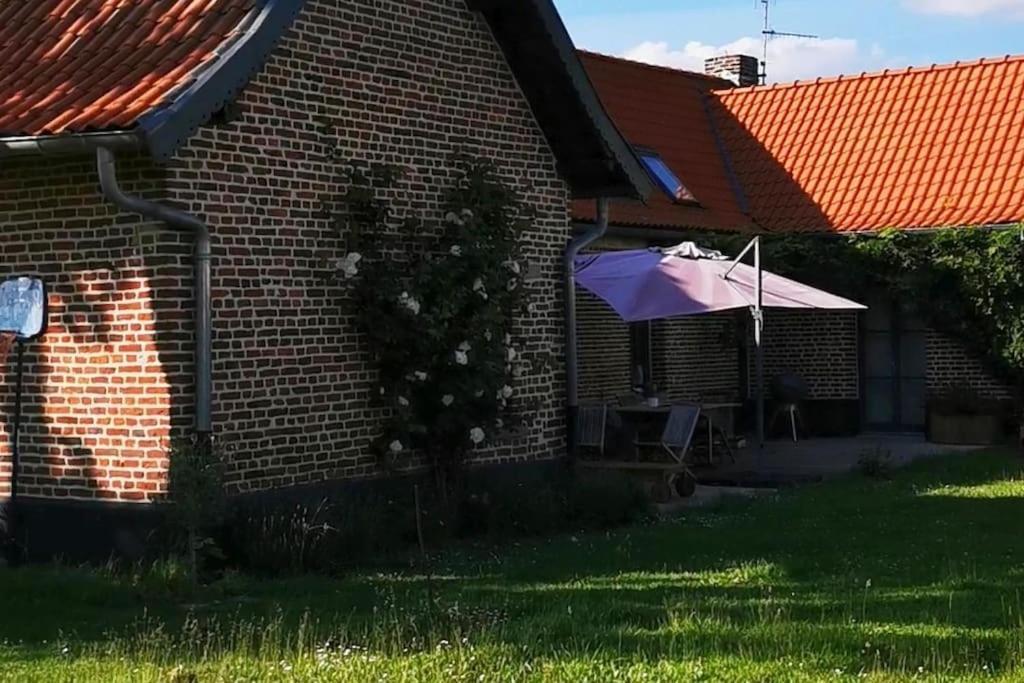 Villa Ferme De Caractere Avec Piscine Et Cheminee Sainghin-en-Mélantois Exterior foto