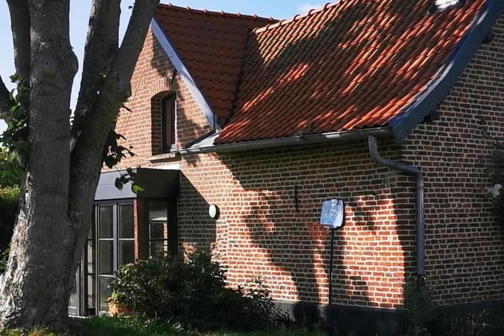 Villa Ferme De Caractere Avec Piscine Et Cheminee Sainghin-en-Mélantois Exterior foto